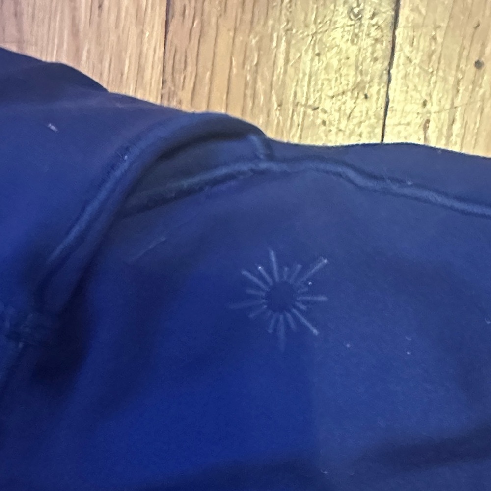 high waisted crossover navy aerie leggings - Picture 3 of 3